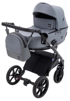 Коляска 2 в 1 Bair Kiwi Plus Soft BKP-218 Сірий - Фото 1