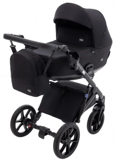 Коляска 2 в 1 Bair Kiwi Plus Soft BKP-452 Чорний - Фото 1