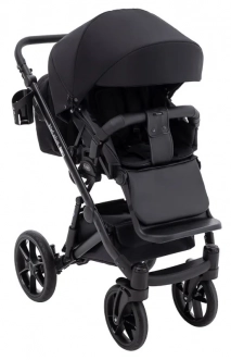 Коляска 2 в 1 Bair Kiwi Plus Soft BKP-452 Чорний - Фото 8