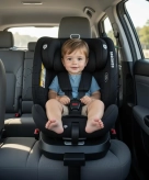 Автокресло Carrello Octopus CRL-16002 Midnight Black i-Size 40–150 см ISOFIX, поворот, опор.стойка /1/ Черный