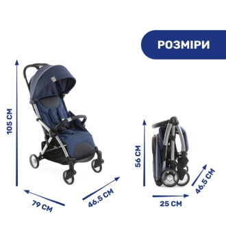 Прогулочная коляска - Chicco Goody Plus (Синий) - Фото 7