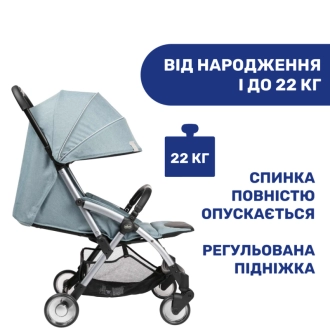 Прогулочная коляска - Chicco Goody Plus (Бирюзовый) - Фото 9