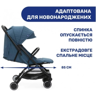 Коляска прогулочная Chicco Trolley Me Синий - Фото 6