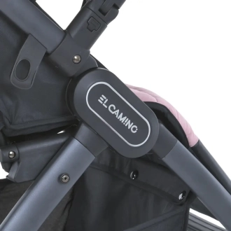 Коляска прогулочная El Camino Dynamic Pro ME 1053-3 Pale Pink/Розовый - Фото 12