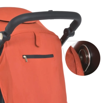 Коляска прогулочная El Camino Dynamic PRO ME 1053-3 Redwood/Оранжевый - Фото 11