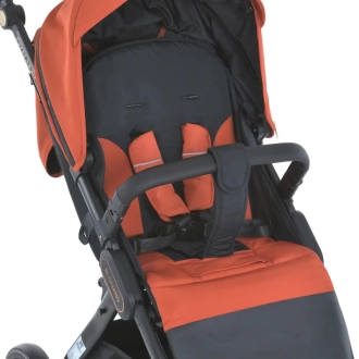 Коляска прогулочная El Camino Dynamic PRO ME 1053-3 Redwood/Оранжевый - Фото 13