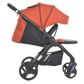 Коляска прогулочная El Camino Dynamic PRO ME 1053-3 Redwood/Оранжевый - Фото 15