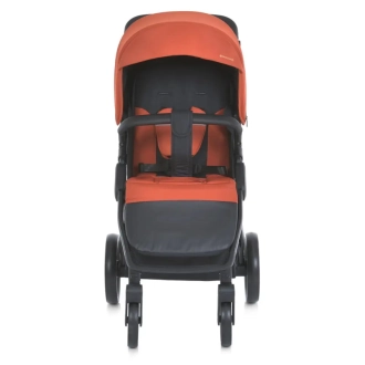 Коляска прогулочная El Camino Dynamic PRO ME 1053-3 Redwood/Оранжевый - Фото 2