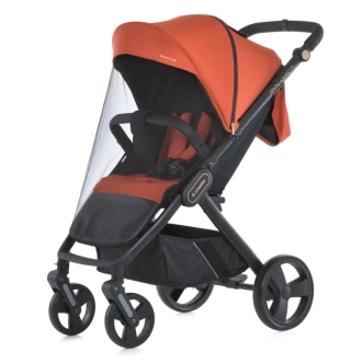 Коляска прогулочная El Camino Dynamic PRO ME 1053-3 Redwood/Оранжевый - Фото 7