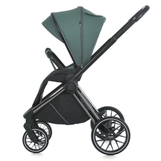 Коляска 2 в 1 El Camino ME 1124-2 PRESTIGE Smoke Green/Бирюзовый - Фото 16