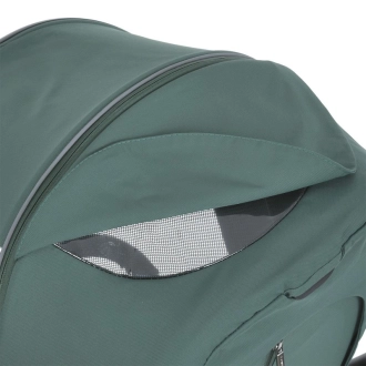 Коляска 2 в 1 El Camino ME 1124-2 PRESTIGE Smoke Green/Бирюзовый - Фото 7