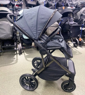 Коляска 2 в 1 Ibebe Pro 03 Grey/Серый - Фото 6