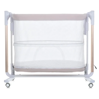 Кроватка приставная манеж El Camino NOA ME 1125-G Beige/Бежевый - Фото 7