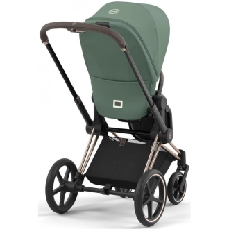 Универсальная коляска 2 в 1 - Cybex Priam Leaf Green (шасси Rose Gold) - Фото 16