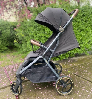 Коляска прогулочная El Camino ME 1127-G BEYA Black/Черный - Фото 2