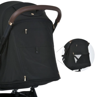 Коляска прогулочная El Camino ME 1127-G BEYA Black/Черный - Фото 10