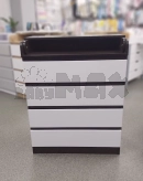 Комод пеленальный Babymax Optimal 80 см Венге/белый