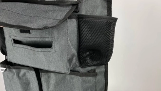 Органайзер для автомобильного сиденья FreeON Deluxe Серый - Фото 3