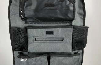 Органайзер для автомобильного сиденья FreeON Deluxe Серый - Фото 4