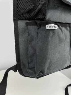 Органайзер для автомобильного сиденья FreeON Deluxe Серый - Фото 5