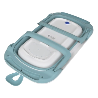 Ванночка складная детская El Camino Bath ME 1106 T-Control с термометром 80 см Blue/Голубой - Фото 2