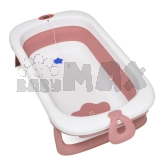 Ванночка складная детская El Camino Bath ME 1106 T-Control с термометром 80 см Pink/Розовый