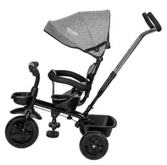 Велосипед трехколесный FreeOn Free2Move Sport Black Grey/Серый - Фото 3