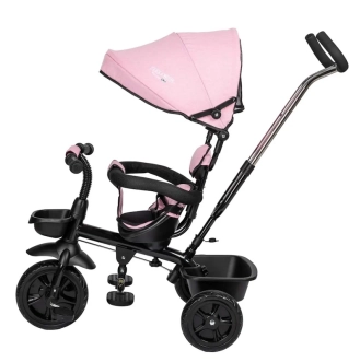 Велосипед трехколесный FreeOn Free2Move Sport Black Pink/Розовый - Фото 3