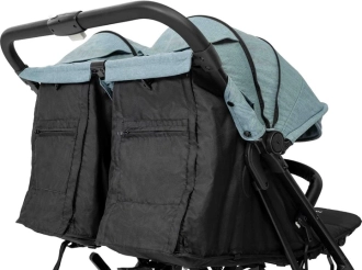 Прогулочная коляска для двойни - FreeON Active TWIN (Бирюзовый) - Фото 5