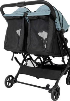 Прогулочная коляска для двойни - FreeON Active TWIN (Бирюзовый) - Фото 6