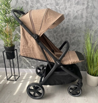 Коляска прогулочная Carrello Corsa CRL-5518 Peach Beige/Бежевый - Фото 4