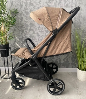Коляска прогулочная Carrello Corsa CRL-5518 Peach Beige/Бежевый - Фото 9