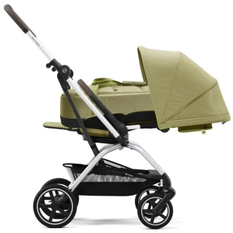 Прогулочная коляска - Cybex Eezy S Twist plus 2 Silver Nature Green (Зеленый) - Фото 3