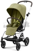 Прогулочная коляска - Cybex Eezy S Twist plus 2 Silver Nature Green (Зеленый)