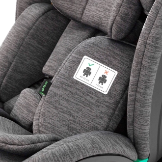 Автокрісло 0–36 кг Carrello Meteorit i-Size CRL-16001 Space Black ISOFIX Чорний - Фото 15
