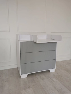 Комод пеленальный Angelo Bruno 90 см Серый - Фото 1