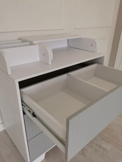 Комод пеленальный Angelo Bruno 90 см Серый - Фото 3