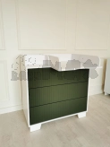 Комод пеленальный Angelo Bruno 90 см Темно-зеленый