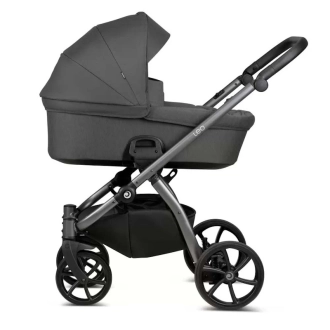 Универсальная коляска 2в1 - Tutis Leo Dark Grey (Темно-Серый) - Фото 4