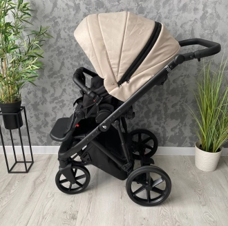 Коляска 2 в 1 Angelina FIBI F-7 Бежевый - Фото 15