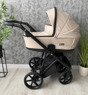 Коляска 2 в 1 Angelina FIBI F-7 Бежевый - Фото 1