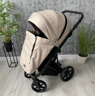 Коляска 2 в 1 Angelina FIBI F-7 Бежевый - Фото 22