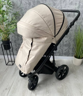 Коляска 2 в 1 Angelina FIBI F-7 Бежевый - Фото 23