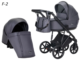 Коляска 2 в 1 Angelina FIBI F-7 Бежевый - Фото 27