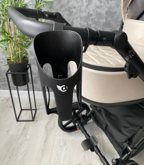 Коляска 2 в 1 Angelina FIBI F-7 Бежевый - Фото 9