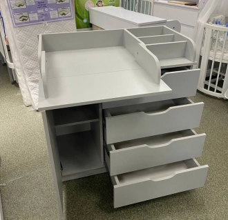 Комод пеленальный Babymax Maxi 90 см Серый - Фото 2