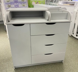 Комод пеленальный Babymax Maxi 90 см Серый - Фото 6