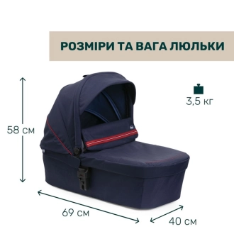 Универсальная коляска 2 в 1 - Chicco Seety (Синий) - Фото 11