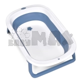 Ванночка складная детская El Camino ME 1152 BASIC 80 см Blue/Синий