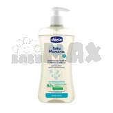 Нежный гель-шампунь для тела и волос, 500 мл. - Baby Moments Chicco